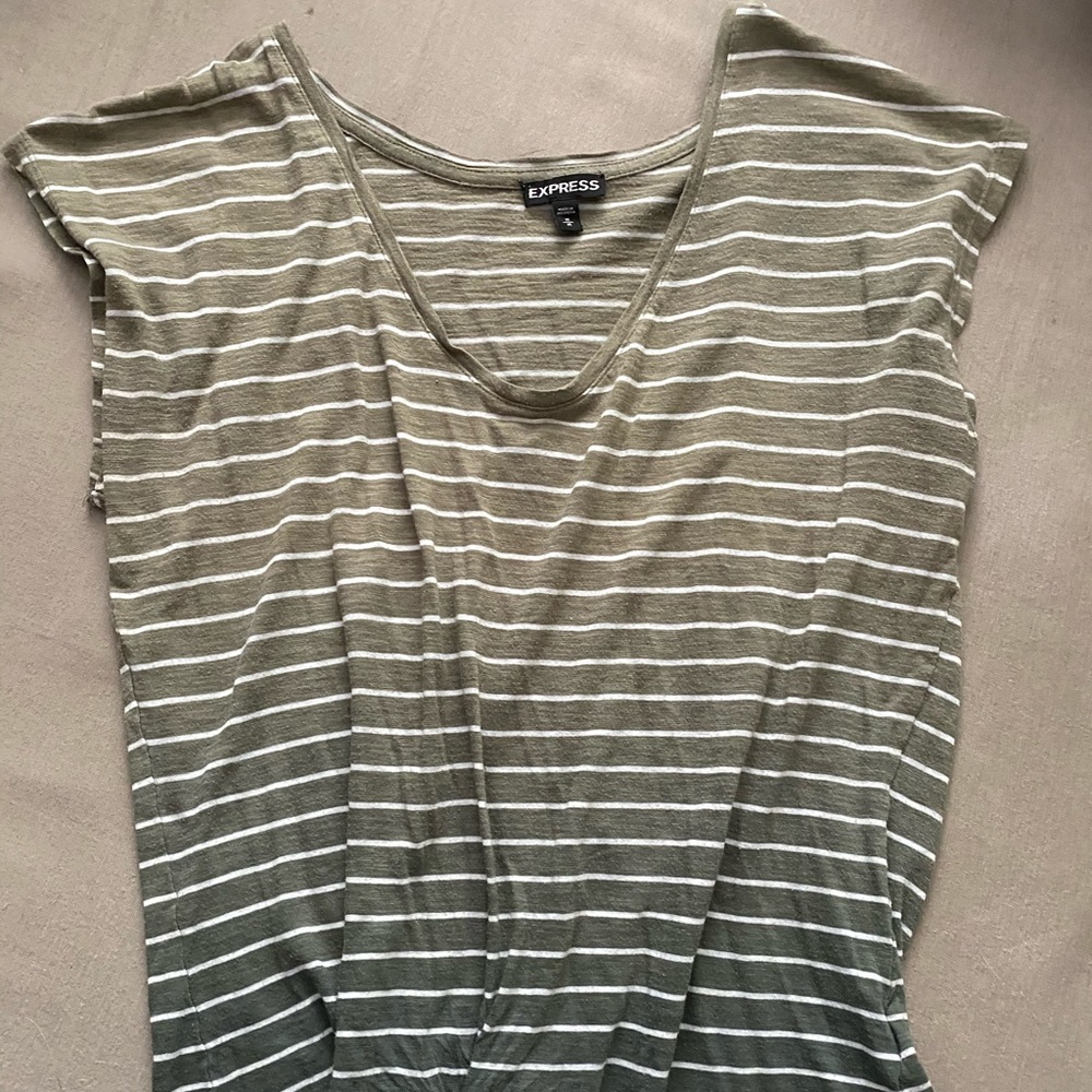 Green ombré tee